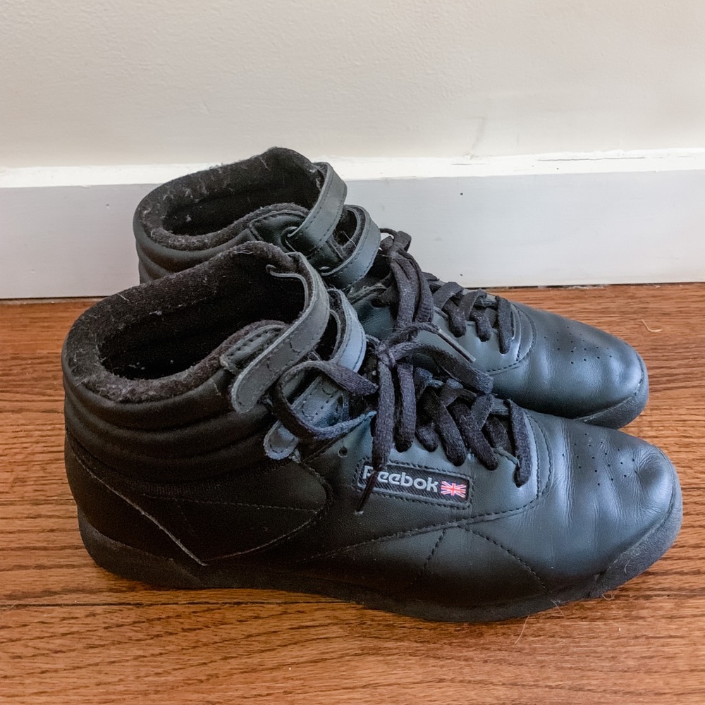 Reebok Freestyle Hi Classics - Black
